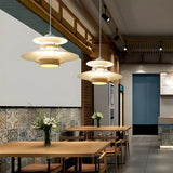 Ariyanae | Modern UFO Pendant Light with Dimmable LED for Kitchen Island and Dining Room