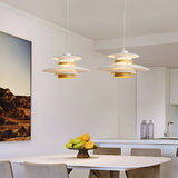 Ariyanae | Modern UFO Pendant Light with Dimmable LED for Kitchen Island and Dining Room