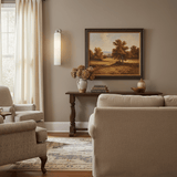 Solvane | Luxury Cylindrical Glass Wall Sconce with GU10 LED Fitting for Modern Interiors