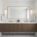 Solvane | Luxury Cylindrical Glass Wall Sconce with GU10 LED Fitting for Modern Interiors