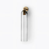 Solvane | Luxury Cylindrical Glass Wall Sconce with GU10 LED Fitting for Modern Interiors