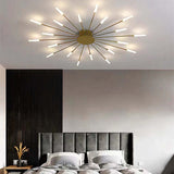 Nolira | Nordic Firework Ceiling Light with Dimmable LED for Living Rooms & Bedrooms