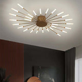 Nolira | Nordic Firework Ceiling Light with Dimmable LED for Living Rooms & Bedrooms