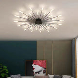 Nolira | Nordic Firework Ceiling Light with Dimmable LED for Living Rooms & Bedrooms