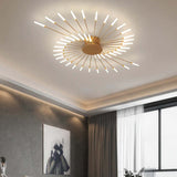 Nolira | Nordic Firework Ceiling Light with Dimmable LED for Living Rooms & Bedrooms