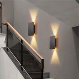 Florynne | Modern Rectangular LED Wall Light in Contemporary Metal Finishes