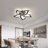 Lysellea | Contemporary Flower Ceiling Light with Integrated LED and Decorative Acrylic Design