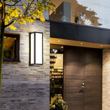 Sava | Black Aluminium Outdoor Wall Light with IP65 Rating in Two Sizes for Garden, Patio and Entrance