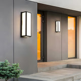 Sava | Black Aluminium Outdoor Wall Light with IP65 Rating in Two Sizes for Garden, Patio and Entrance