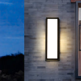 Sava | Black Aluminium Outdoor Wall Light with IP65 Rating in Two Sizes for Garden, Patio and Entrance