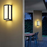 Sava | Black Aluminium Outdoor Wall Light with IP65 Rating in Two Sizes for Garden, Patio and Entrance