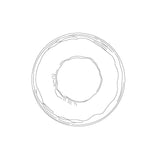 Noreva | Sculptural Glass Wall Light with Integrated LED for Modern Interior Lighting