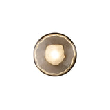 Noreva | Sculptural Glass Wall Light with Integrated LED for Modern Interior Lighting