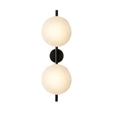 Noreva | Sculptural Glass Wall Light with Integrated LED for Modern Interior Lighting