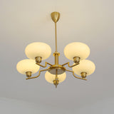 Lioraen | Modern Deco Glass Chandelier in Gold or Chrome Finish for Contemporary Interiors