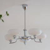 Lioraen | Modern Deco Glass Chandelier in Gold or Chrome Finish for Contemporary Interiors