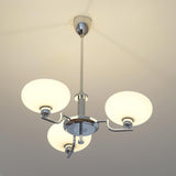 Lioraen | Modern Deco Glass Chandelier in Gold or Chrome Finish for Contemporary Interiors