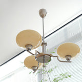 Lioraen | Modern Deco Glass Chandelier in Gold or Chrome Finish for Contemporary Interiors