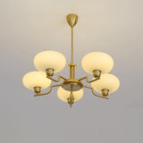 Lioraen | Modern Deco Glass Chandelier in Gold or Chrome Finish for Contemporary Interiors