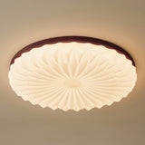 Velionyx | Luxury LED Ceiling Light with 3 Colour Modes Cream White Flush Mount for Living Room and Bedroom