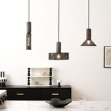 Virexo | Industrial Concrete Pendant Light with Cylindrical Cement Shade for Modern Interiors