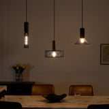 Virexo | Industrial Concrete Pendant Light with Cylindrical Cement Shade for Modern Interiors