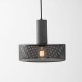 Virexo | Industrial Concrete Pendant Light with Cylindrical Cement Shade for Modern Interiors