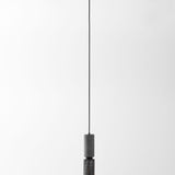 Virexo | Industrial Concrete Pendant Light with Cylindrical Cement Shade for Modern Interiors
