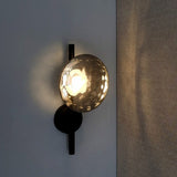 Noreva | Sculptural Glass Wall Light with Integrated LED for Modern Interior Lighting