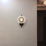Noreva | Sculptural Glass Wall Light with Integrated LED for Modern Interior Lighting