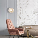 Noreva | Sculptural Glass Wall Light with Integrated LED for Modern Interior Lighting