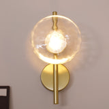Noreva | Sculptural Glass Wall Light with Integrated LED for Modern Interior Lighting