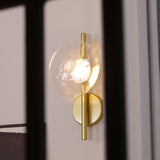 Noreva | Sculptural Glass Wall Light with Integrated LED for Modern Interior Lighting