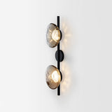 Noreva | Sculptural Glass Wall Light with Integrated LED for Modern Interior Lighting