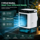 Portable Misting Fan – Cooling Spray Fan with Water Mist Function