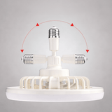 LED Ceiling Fan Light with Remote Control – Easy Screw-In Installation