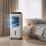 3-in-1 Portable Air Cooler with Fan & Humidifier – Mobile Evaporative Cooling Unit
