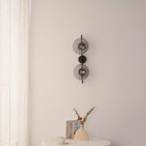 Noreva | Sculptural Glass Wall Light with Integrated LED for Modern Interior Lighting