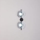 Noreva | Sculptural Glass Wall Light with Integrated LED for Modern Interior Lighting