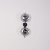 Noreva | Sculptural Glass Wall Light with Integrated LED for Modern Interior Lighting
