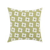 Zelric | Embroidered Daisy Cushion Cover for Sofa and Bed Decor
