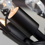 Velienne | Dimmable Floral Crystal Chandelier for Living & Dining Spaces