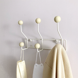 Kirex | Modern Wall Hook Rack with Mid Century Design for Entryway, Bedroom and Home Storage