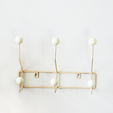 Kirex | Modern Wall Hook Rack with Mid Century Design for Entryway, Bedroom and Home Storage