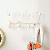 Kirex | Modern Wall Hook Rack with Mid Century Design for Entryway, Bedroom and Home Storage
