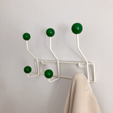 Kirex | Modern Wall Hook Rack with Mid Century Design for Entryway, Bedroom and Home Storage