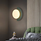 Elmara | Scandinavian Half Moon Wall Light with Integrated LED and Minimalist Nordic Design