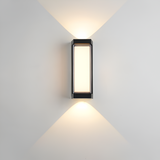 Vaselle | Nordic Up Down LED Outdoor Wall Light with Frosted Acrylic and IP65 Waterproof Aluminium Design