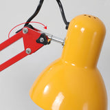 Velmora | Colourful Adjustable Desk Lamp with Mechanical Arm and Plug-In Design