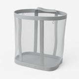 Sumi | Foldable Nylon Mesh Laundry Hamper with Hanging Loop for Bathroom and Laundry Room